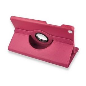 BSSM Samsung Galaxy T290 Tab A 8 360 Deri Pembe Tablet Kılıfı