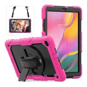 BSSM Samsung Galaxy T510 Tab A 10.1 Pars Kapak Pembe Tablet Kılıfı