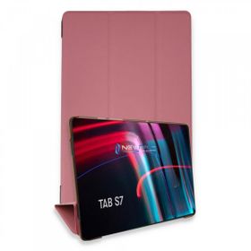 BSSM Samsung Galaxy T870 Tab S7 11 Smart Pembe Tablet Kılıfı