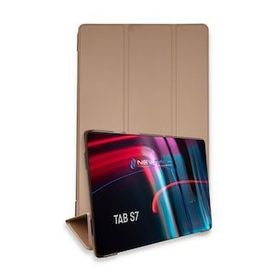 BSSM Samsung Galaxy T870 Tab S7 11 Smart Rose Gold Tablet Kılıfı