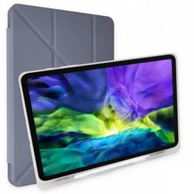 BSSM Samsung Galaxy X200 Tab A8 10.5 Kalemlikli Mars Lila Tablet Kılıfı