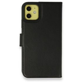 BSSM Siyah iPhone 13 Mini Kılıf Trend S Plus Kapaklı Kılıf
