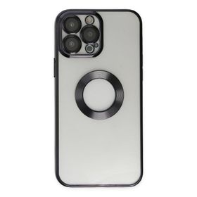 BSSM Slot Silikon - Siyah iPhone 13 Pro Max Kılıf