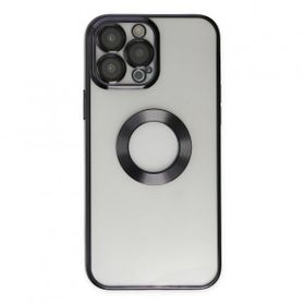 BSSM Slot Silikon - Siyah iPhone 13 Pro Max Kılıf