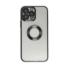 BSSM Slot Silikon - Siyah iPhone 13 Pro Max Kılıf