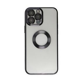 BSSM Slot Silikon - Siyah iPhone 13 Pro Max Kılıf