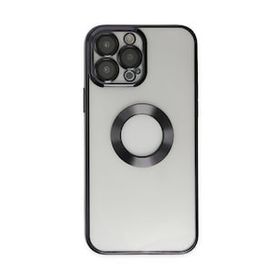 BSSM Slot Silikon - Siyah iPhone 13 Pro Max Kılıf