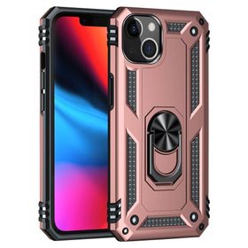 BSSM Sofya Yüzüklü Silikon Kapak - Rose iPhone 13 Kılıf
