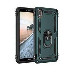 BSSM Sofya Yüzüklü Silikon Kapak - Yeşil Xiaomi Redmi 7A Kılıf