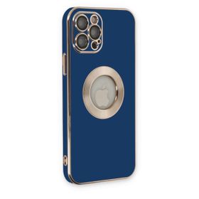 BSSM Store Silikon - Mavi iPhone 12 Pro Kılıf
