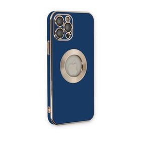BSSM Store Silikon - Mavi iPhone 12 Pro Max Kılıf