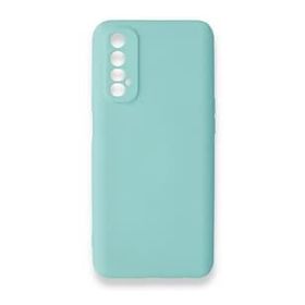 BSSM Turkuaz Realme 7 Nano İçi Kadife Silikon Kılıf