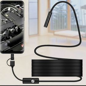 BSSM Usb Micro Usb Type C 5 m Sert Kablo Endoskop 3 in 1 Yılan Kamera