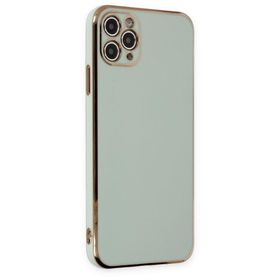 BSSM Volet Silikon - Açık Yeşil iPhone 11 Pro Max Kılıf