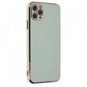 BSSM Volet Silikon - Açık Yeşil iPhone 11 Pro Max Kılıf