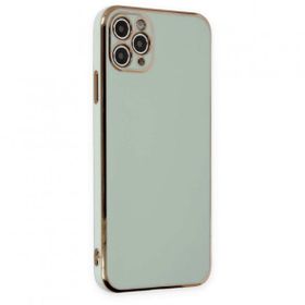 BSSM Volet Silikon - Açık Yeşil iPhone 11 Pro Max Kılıf