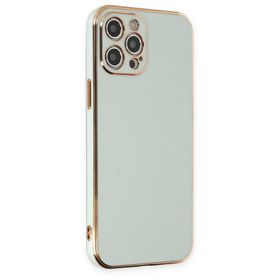BSSM Volet Silikon - Açık Yeşil iPhone 12 Pro Max Kılıf