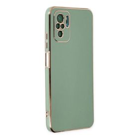 BSSM Volet Silikon - Açık Yeşil Xiaomi Redmi Note 10 Kılıf