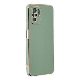 BSSM Volet Silikon - Açık Yeşil Xiaomi Redmi Note 10 Kılıf