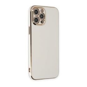 BSSM Volet Silikon Beyaz iPhone 12 Pro Kılıf