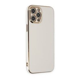 BSSM Volet Silikon - Beyaz iPhone 12 Pro Max Kılıf