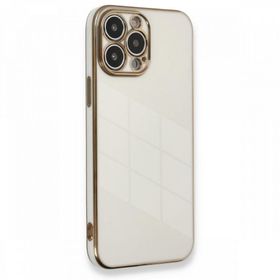 BSSM Volet Silikon - Beyaz iPhone 13 Pro Kılıf