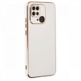 BSSM Volet Silikon - Beyaz Xiaomi Redmi 10C Kılıf