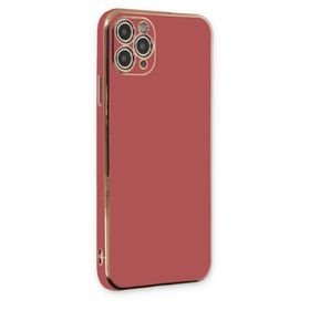 BSSM Volet Silikon - Kırmızı iPhone 11 Pro Max Kılıf
