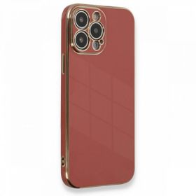 BSSM Volet Silikon - Kırmızı iPhone 13 Pro Kılıf