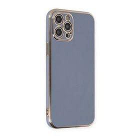 BSSM Volet Silikon - Mavi iPhone 12 Pro Max Kılıf