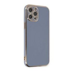 BSSM Volet Silikon - Mavi iPhone 12 Pro Max Kılıf