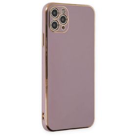 BSSM Volet Silikon - Mor iPhone 11 Pro Max Kılıf