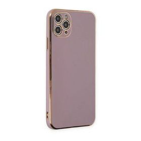 BSSM Volet Silikon - Mor iPhone 11 Pro Max Kılıf