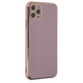 BSSM Volet Silikon - Mor iPhone 11 Pro Max Kılıf
