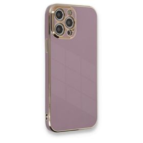 BSSM Volet Silikon - Mor iPhone 12 Pro Kılıf