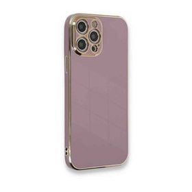 BSSM Volet Silikon - Mor iPhone 12 Pro Max Kılıf