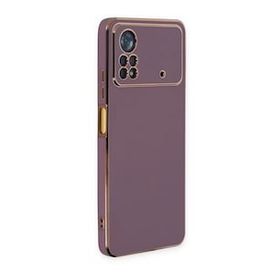 BSSM Volet Silikon - Mor Xiaomi Poco X4 Pro 5G Kılıf