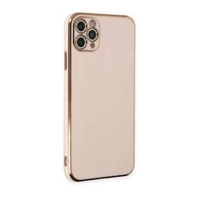 BSSM Volet Silikon - Pembe iPhone 11 Pro Max Kılıf