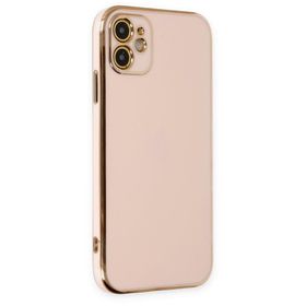 BSSM Volet Silikon Pembe iPhone 12 Kılıf