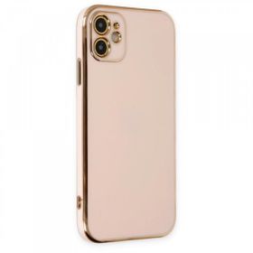 BSSM Volet Silikon Pembe iPhone 12 Kılıf
