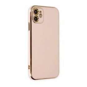 BSSM Volet Silikon Pembe iPhone 12 Kılıf