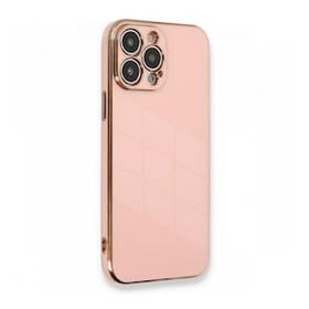 BSSM Volet Silikon - Pembe iPhone 13 Pro Max Kılıf
