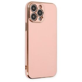 BSSM Volet Silikon - Pembe iPhone 14 Pro Max Kılıf