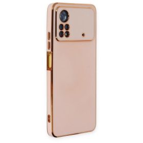 BSSM Volet Silikon - Pembe Xiaomi Poco X4 Pro 5G Kılıf