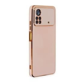 BSSM Volet Silikon - Pembe Xiaomi Poco X4 Pro 5G Kılıf