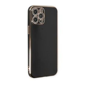 BSSM Volet Silikon - Siyah iPhone 12 Pro Max Kılıf