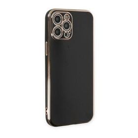 BSSM Volet Silikon - Siyah iPhone 12 Pro Max Kılıf