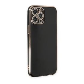 BSSM Volet Silikon - Siyah iPhone 12 Pro Max Kılıf