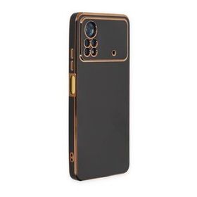 BSSM Volet Silikon - Siyah Xiaomi Poco X4 Pro 5G Kılıf