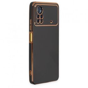 BSSM Volet Silikon - Siyah Xiaomi Poco X4 Pro 5G Kılıf